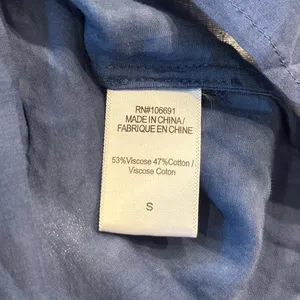 Young Fabulous Broke‎ Blue Tie Dye Tank Size Small thumbnail 4