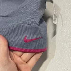 Nike Womens Blue Pink Sports Bra Small thumbnail 2