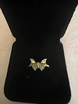 Women’s Gold Tone Embellished Ring Size 7 thumbnail 1