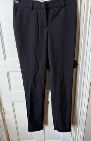 H&M Black Dress Pants Size 4 thumbnail 1