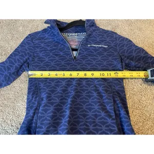 Girls M 10-12 VINEYARD VINES PRINTED SANKATY SHEP SHIRT Blue Heavy‎ thumbnail 6