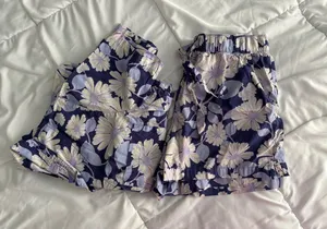 GAP Navy Floral Pajama Set thumbnail 1