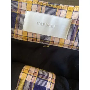 Capulet Belted Plaid Mini Skirt Womens Size XS Yellow Preppy Clueless Revolve‎ thumbnail 7