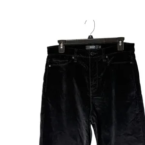 Hudson Pants Women 30 Black Gray‎ Ombre Holly High Rise Crop Flare Velvet NWT thumbnail 4