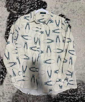 Long sleeve button up fashion express White Size L thumbnail 1