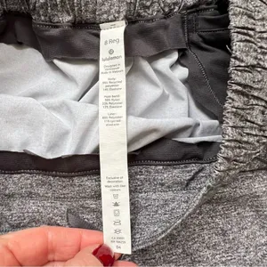 Lululemon Hotty Hot Short II 2.5" Heather Lux Multi Black Heathered Black Size 8 thumbnail 7
