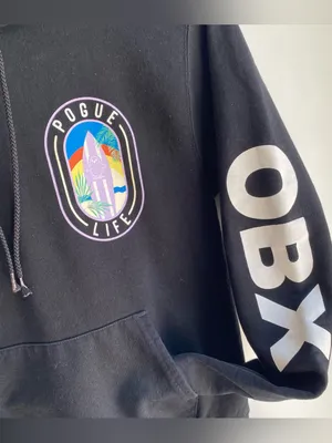 Champion hoodie Barstool Sports Pogue Life Outer Banks OBX sweatshirt Small thumbnail 5