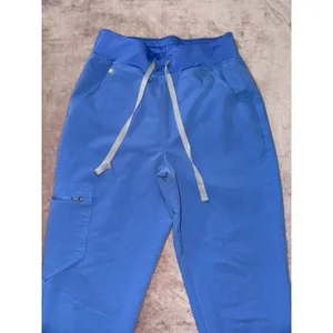 Figs Women's‎ Zamora Blue Skinny Jogger Scrub Pants Size XSmall thumbnail 2
