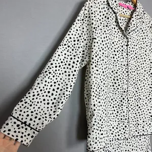 Isaac Mizrahi‎ Pajamas Dots Cruella De Vil Halloween Costume Dalmatian Spots Med thumbnail 7