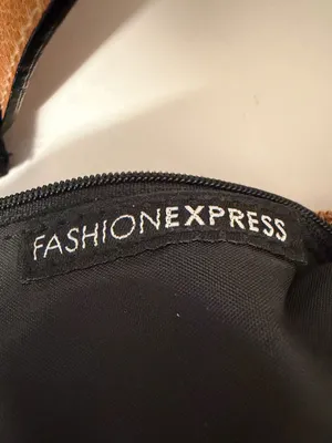 Fashion Express Cognac Brown Leather Hobo Bag Cutout Ring Detail thumbnail 7