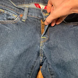 Y2K Lucky Brand‎ Zoe Straight Jeans Womens 0/25 Dungarees Hipster Low Rise Denim thumbnail 12