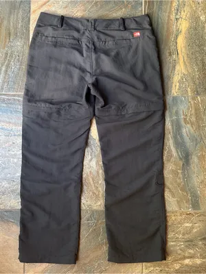The North Face Convertible Hiking Cargo Pants Zip Off Shorts Grey Women’s 18 thumbnail 5