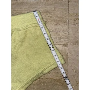 Free People Intimately Pullon Shorts Womens Cable Knit Lounge Mini Yellow Size S thumbnail 6
