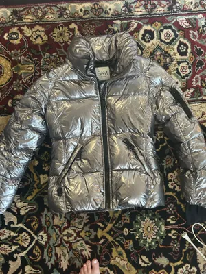 SAM. New York Women’s Freestyle Puffer Jacket Size M Silver Size M thumbnail 2