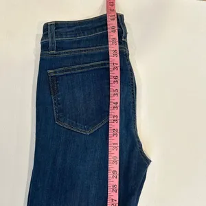 Paige Denim Flare Jeans Size 25 Dark Wash | Premium Stretch Bootcut Mid Rise thumbnail 10