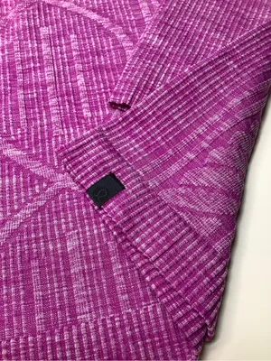 Lululemon Rest Less Crewneck Pullover in Heathered Ultra Violet Hue Size 4 NWOT thumbnail 2