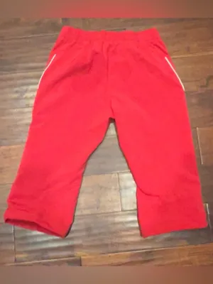 Nike Golf Fit Dry Womens Cropped Pants Red Sports Athletic Medium thumbnail 2