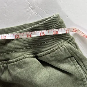 Aerie Women's Soft Landing Trouser Olive Green Size L Wide Leg Drawstring thumbnail 7