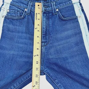 7 For All Mankind Skinny‎ Jeans Womens 25 The High Waist Side Stripe Taped Leg thumbnail 9