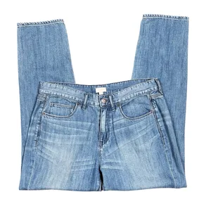 J. Crew Factory Jeans Women’s Size 29 NWT Distressed Light Wash Cropped thumbnail 3