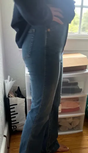 GAP Dark Blue Flare Jeans thumbnail 1