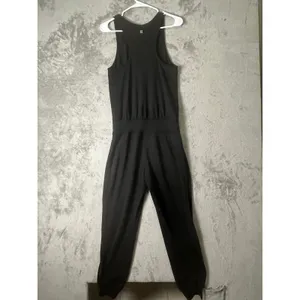 Sweaty Betty Black Sleeveless Athletic Jumpsuit Racerback Tapered Leg Women’s XS thumbnail 3