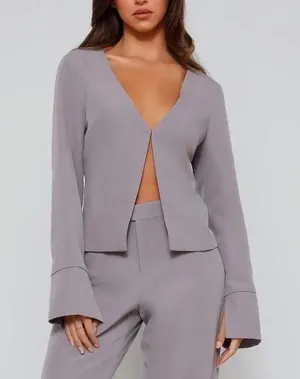 Tiger Mist Front Closure Jacket Set thumbnail 3