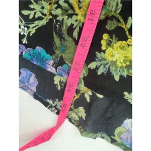 Free‎ People Beck floral mini dress Sz L thumbnail 9