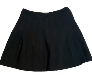 Katie Pleated Tennis Mini Skirt Size M Medium Black Staple thumbnail 1