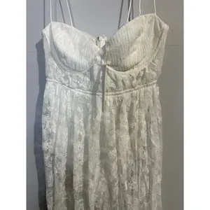 New For Love‎ and Lemons White Lace Lorena Maxi Dress Size Medium NWT Festival thumbnail 5