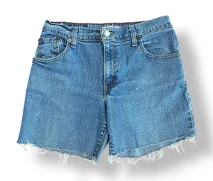 Levi’s‎ Vintage Cut Off Denim Shorts Womens Size 8 Blue Streetwear Y2K thumbnail 1