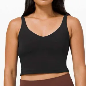 LULULEMON Align Tank Top Light Support A/B Cup in Black Size 8 thumbnail 4