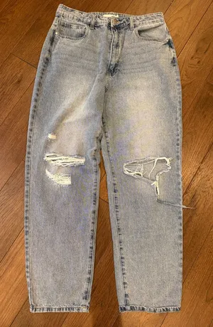 TGLA Women’s High Waist Mom Jean Distressed Size 29 - C66-020 thumbnail 1