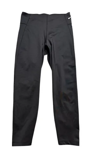 ⚫️ Nike Dri-Fit Black Cropped Leggings 💪 Women’s M 22” Inseam‎ ⚫️ thumbnail 1