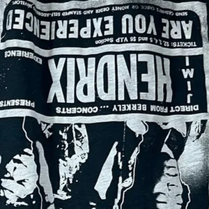 Jimi Hendrix Black Band Tee size L Size L thumbnail 6