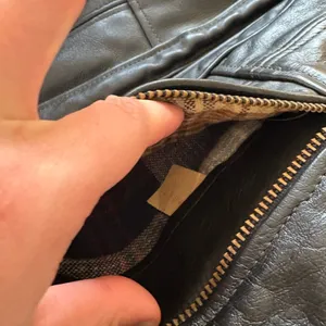 Vintage Talon Black Leather Jacket thumbnail 3