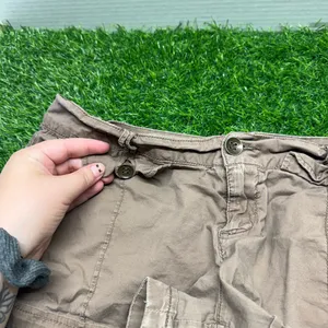 Y2K American Rag Micro Mini Brown Shorts thumbnail 3