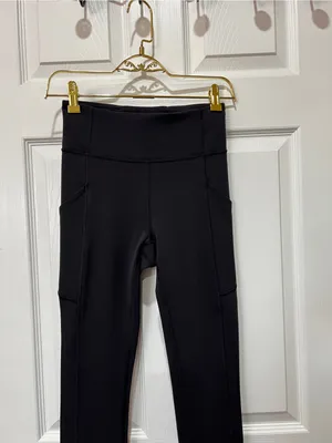 Lululemon Invigorate High-Rise Legging Pants Crop 23" Size 4 Black thumbnail 8