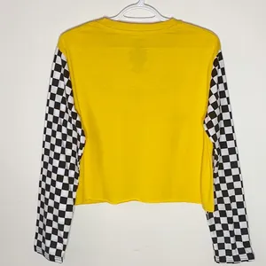 Chemistry Forever 21 Corvette yellow cropped long sleeve top thumbnail 2