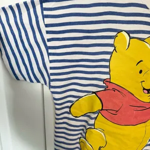 Vintage 90’s Disney POOH Winnie the Pooh Striped Shirt - LARGE thumbnail 7