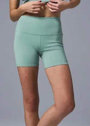 Alo Yoga Airbrush High-Waisted Biker 5" Shorts M thumbnail 1