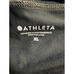 Athleta Black Athletic‎ Skirt Shorts Built-in Liner Women's XL thumbnail 4