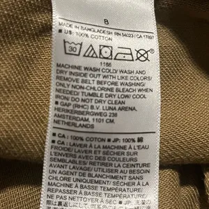 Banana Republic Heritage Cargo Pants Size 8 High Rise 100% Cotton Brownish/Khaki thumbnail 5