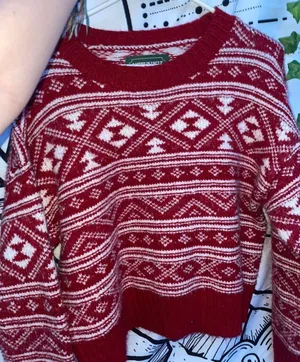 American Eagle christmas Sweater thumbnail 1