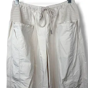 Free People Movement NWOT Bamboo Taupe Sweet Life Utility Parachute Pants XS thumbnail 4