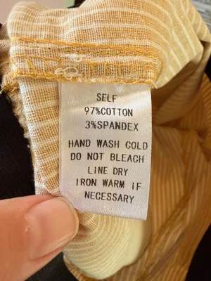 Newbury Kustom NWOT The Hayes High Waist Striped Flare in Mustard thumbnail 8