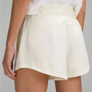 Lululemon Inner Glow Short 3" *Terry Sundance Light Yellow Size 4 thumbnail 2