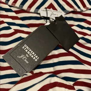 NWT Universal Standard Fir J.Crew Striped Dress Midi Medium thumbnail 7