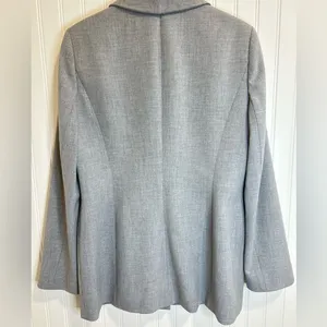 Austin Reed Classic Gray Women's Blazer vintage. USA long sleeve size S. thumbnail 4