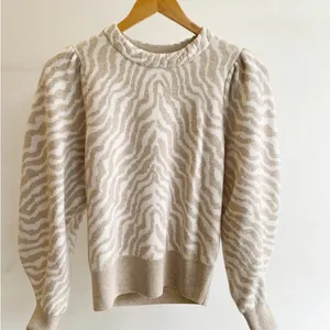 Ulla Johnson Massey Pullover Sweater Blanc‎ Size XS P thumbnail 2